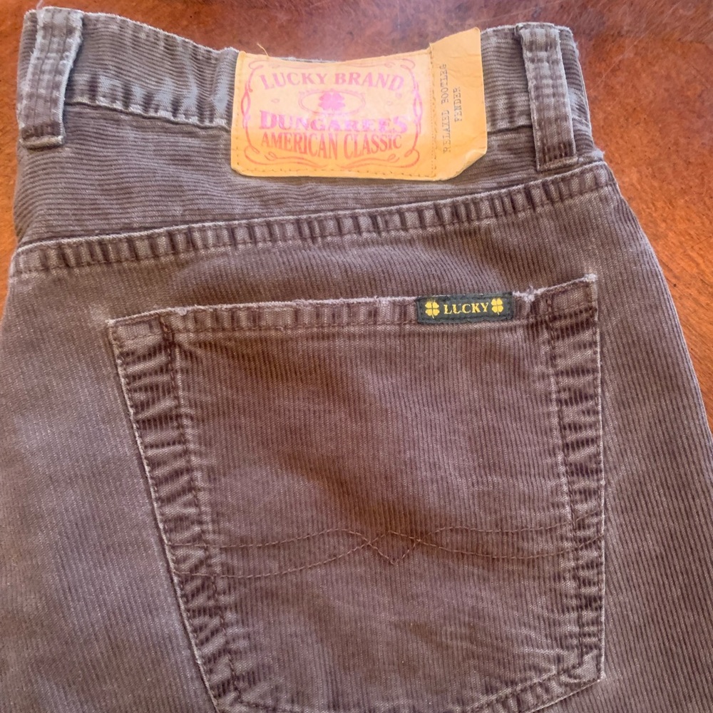 Men’s Brown Corduroy Jeans